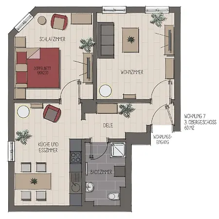 Apartmenthaus Fritz Reuter * Schwerin